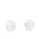 Cubic Zirconia beads Disc 2x3mm Transparent